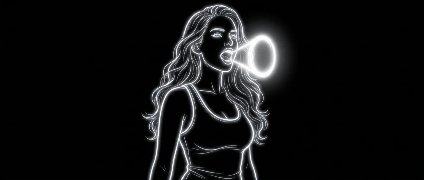 Belting technique illustration